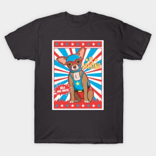 Luchador Chihuahua Lucha Libre Wrestling T-Shirt